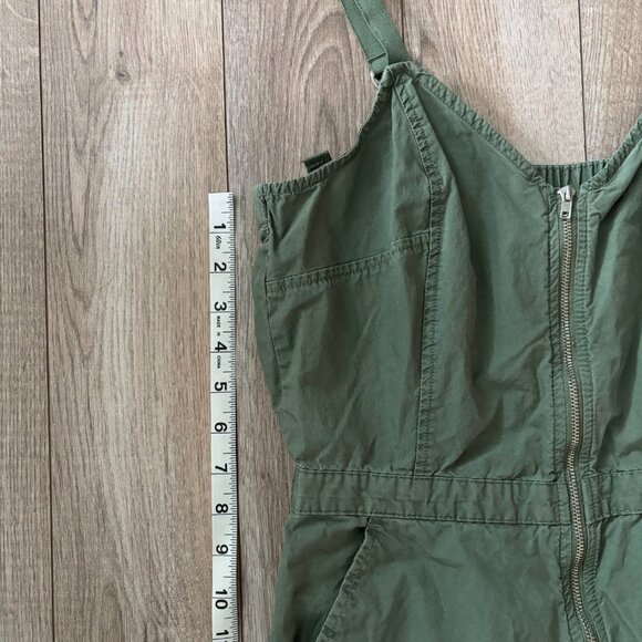 Universal Thread Maxi Cargo Jumpsuit Olive Green Size Small - Picture 9 of 15